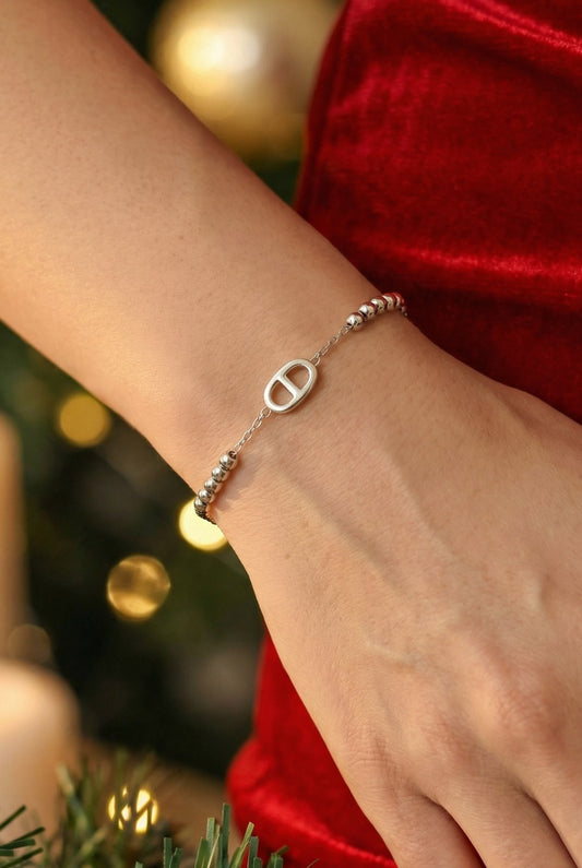 Bracelet Sana - Bracelet maille marine - Acier inoxydable