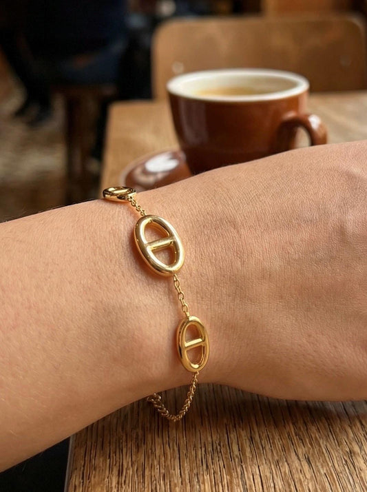 Bracelet Bora - Bracelet maille marine - Acier inoxydable