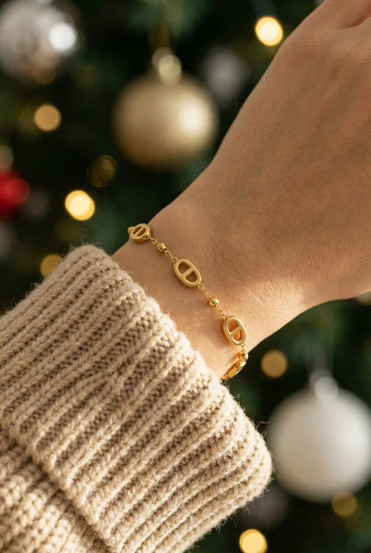 Bracelet maille marine - Acier inoxydable