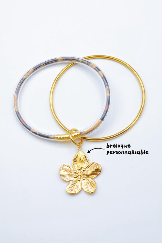 Bracelet jonc personnalisable -Acier inoxydable