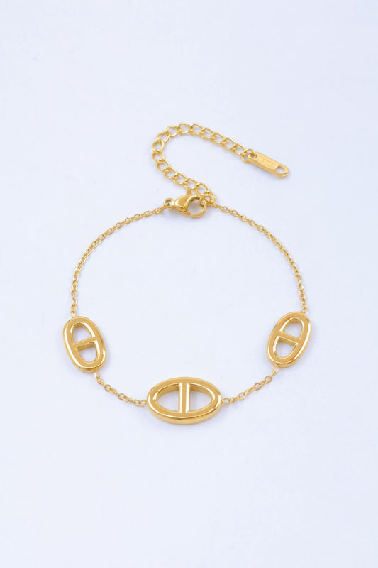 Bracelet Bora - Bracelet maille marine - Acier inoxydable